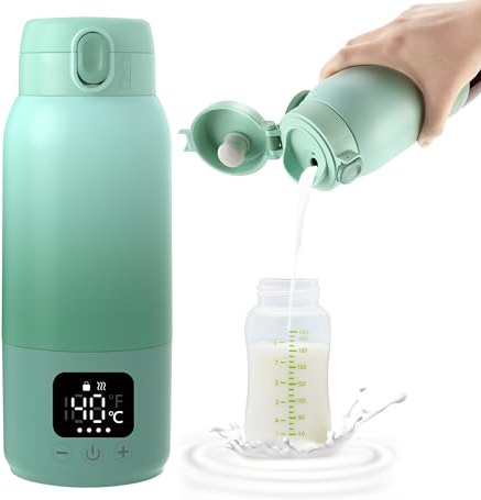 Chauffe Biberon Nomade Sans Fil, Chauffer Rapidement le Lait Maternel & Eau