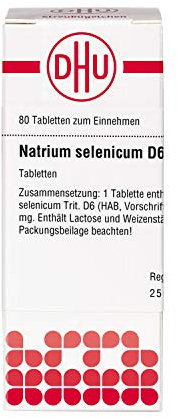 DHU Natrium selenicum D6 Tabletten, 80 St. Tabletten