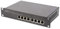 DIGITUS Conmutador de Red Gigabit Ethernet - 10 Pulgadas - 8 Puertos - No gestionado - Backplane 16 Gbps - Auto MDI/MDI-X - Negro