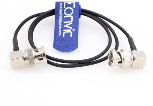 Eonvic Blackmagic 75 Ohm RG174 BMCC Videokamera, flexibel, weich und dünn, HD SDI BNC-Kabel (30 cm-WBNC)