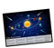 Kinder Lernposter Sonnensystem 2 - Deutsch- in 3 Größen - Wanddeko Kinderzimmer Bild Plakat Planeten Sonne - Größe DIN A3-420 x 297 mm