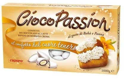 CONFETTI CRISPO - CIOCOPASSION | 1 KG (Babà e Panna)