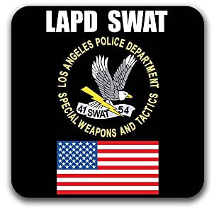 LAPD SWAT Aufkleber Sticker Los Angeles Police Department Special 30x30cm#A5099