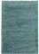 Teppium Moderner Hochflor Teppich Läufer Flur 80x150 cm Aqua Blau - Shaggy Flauschiger Teppich, Extra Weich, Pflegeleicht - Ideal als Bettvorleger Schlafzimmer, Küchenläufer, Wohnzimmerteppich