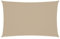 vidaXL Sonnensegel Wasserfest Sonnenschutz Windschutz Sonnendach UV Schutz Garten Terrasse Balkon Oxford-Gewebe Rechteckig 4x7m Beige