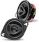 BOSS AUDIO SYSTEMS CH3220B Serie Chaos Altoparlanti per porta stereo per auto da 3,5 pollici - 140 Watt max, 2 vie, audio full range, tweeter, coassiale, venduti in coppia
