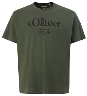 s.Oliver Baumwoll-T-Shirt mit Logo-Print