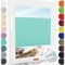 Schuette® Plissee mit Bohren zum Anschrauben ● Thermo Kollektion: Tide Tune (Türkis) ● 105x150cm (Breite x Höhe) ● Suprafix Faltrollo Befestigung ● Bequeme Rollo Montage inkl. Video