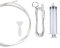 4Pcs Refrigerator Drain Clean Brush Wash Brush Suction Syringe Hose Fridge Cleaner Drain Dredge Tool 1.5m Fridge Stick Hole Kit