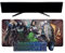 Valorant XXL Multifunction Anime Gaming Mouse Pad, 800 x 300 mm, 3 mm Office Non-Slip Textured Surface for Computer Gamer, Office, Home and Laptops (ButkUs-104)