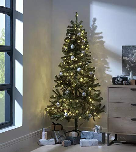 Habitat 6ft Half Christmas Tree - Green