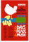Spreadshirt Woodstock Festival Poster 3 Days Of Peace Poster 60x90 cm, One size, Weiß