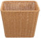 Kichvoe Cesto De Basura De Ratán Cubo De Basura De Mimbre Cubo De Basura Redondo Cesta De Almacenamiento Tejida Contenedor De Ropa Para Dormitorio Sala De Estar Y Baño