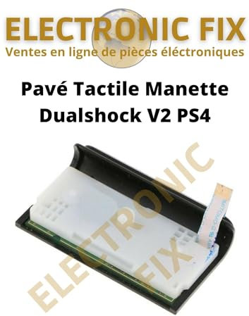 ELECTRONICFIX Pavé tactile complet pour manette Dualshock V2 Compatible avec PlayStation 4