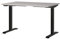 Lomadox Büromöbel Schreibtisch 120cm, elektrisch stufenlos höhenverstellbar 72-120cm, Kaschmir