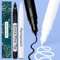 ARTISTRO Black & White Permanent Marker, Set of 2 Black & White Paint Pen,Oil Based Paint Markers Extra-Fine Tip 0.7mm Waterproof Paint Pens for Rock Painting, Ceramic, Glass, Wood, Fabric, Tire&More