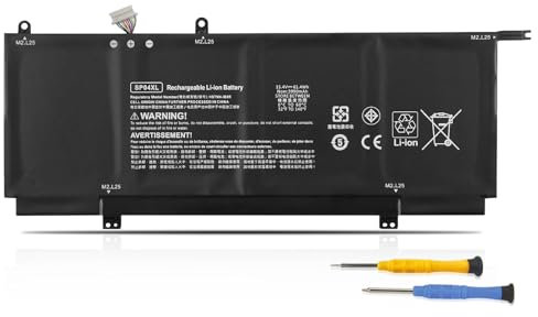 SP04XL SP04061XL Batteria per HP Spectre X360 13-ap 13-ap0000 13-ap0xxx 13-ap0008nf ap0018nf ap0000nl ap0016ng ap0017ng ap0122ng HSTNN-OB1B HSTNN-IB8R L28538-1C1 L28764-005 TPN-Q203 TPN-Q204 Q185