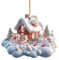 Weihnachtsbaumschmuck-Lustig, Weihnachtsdeko-2024, Christmas Tree Decorations, Weihnachtsbaumschmuck-Christbaumschmuck Christmas-Ornaments, Besondere Weihnachtsanhänger Mini Weihnachtskugeln Lustig