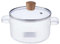 16L Heat Resistant Borosilicate Glass Cooking Pot Set - Stovetop Cookware with Lid for Soup Milk and Baby Food