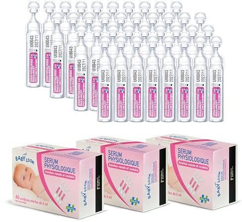 Soluzione fisiologica (120 x 5 ml) isotonica sterile NaCl 0,9% – EVOLUPHARM – Per naso, occhi, orecchie e pulizia delle ferite – Uso sicuro fin dalla nascita