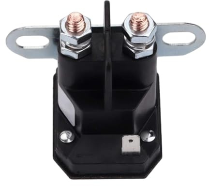 Jiuvaso Interruttore Relè Solenoide Tosaerba, Ricambi per Trattorino Tosaerba, Facile