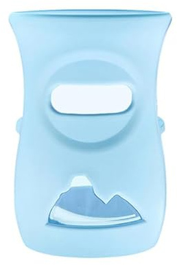 1 pièce / 3 pièces manchon de protection de bouteille en verre de Silicone pour biberons, étui antidérapant 120 / 240ml housses de protection protection contre les chutes de biberon