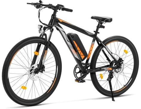Touroll U2 Pro Vélo Électrique Homme 29, VTT électrique avec Batterie Amovible 48V 15Ah, Autonomie 150KM, 70Nm, Freins à Disque Hydrauliques, 8 Vitesses, Vélo pour la Ville Le Tout-Terrain