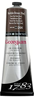 Daler Rowney Georgian Oil Paint - Gorgeous Colors - 225ml - Natural Shade