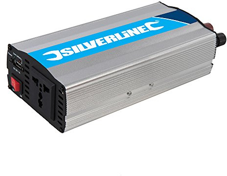 Silverline 263764 12V Inverter 700W (Single Socket)