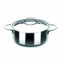 IBILI - Cacerola con tapa noah, 28 cms, Acero inoxidable 18/10, Apta para induccion