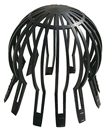 First Plast PVC Dachrinne 25 halbrunde Zentralplatte 25-33-BEST