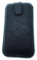 Handy Tasche Schutz Hülle Slim Case Cover Etui schwarz mit Magnetverschluss für Panasonic KX-TU155