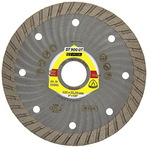 Klingpsor 325365 DT 900 UT, Diamant-Schneidklinge SPEZIAL, 125X2,2X22,23, 1