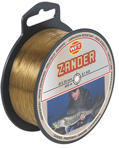 WFT Zielfisch Zander 0,30mm 8,1kg - 400m monofile Angelschnur