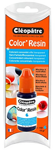 Cleopatre - COL15-5 - Colorante para resina, 15 gr, color azul.