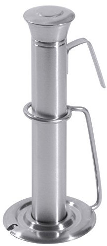 Bierwärmer aus Edelstahl – mit Verschlusskappe & Abtropfhalter, Ø 2,5 cm, Länge 16 cm – Praktisches Design für warme Getränke | ERK
