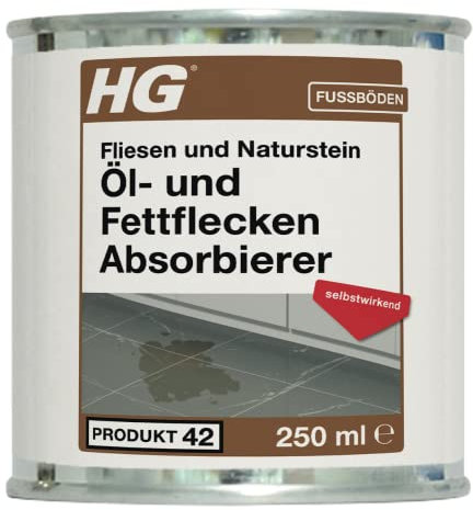 HG Fliesen und Naturstein Öl- und Fettflecken Absorbierer