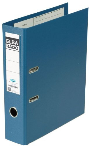 Elba Ordner rado-Plast/10494BL für DIN A4 blau PVC