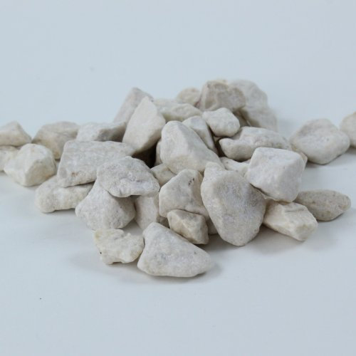 Dekosteine Steine Streudeko, 9-13 mm Größe, 1kg im Beutel (creme)