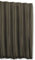 Haus und Deko Thermogardine Wildseide Optik extra breit 245x245 cm Blickdicht Kräuselband Taupe dunkel Vorhang Polar Fleece Übergardine Gardine
