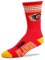 For Bare Feet NHL 4 Stripe Deuce Crew Socken - Calgary Flames - Medium