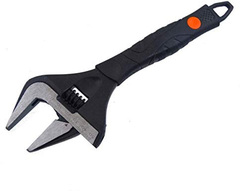 RICHMANN Professioneller verstellbarer Schraubenschlüssel, rutschfester Griff, 250 mm lang (C6498)
