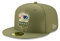 New Era ONF19 STS 59Fifty Cap New England Patriots Khaki, Size:7 1/2