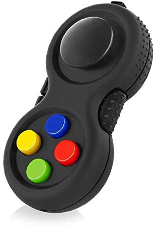 Classic Controller Game Pad Fidget Fokus Spielzeug Mit 8-fidget Funktionen Und Lanyard Für Streßvermindernde