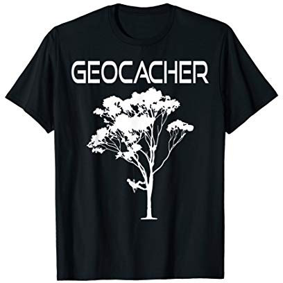 Geocacher Geocaching Baumklettern T-Shirt