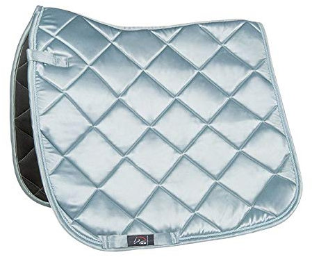 HKM 12545 Bergamo Schabracke grau blau Pony Dressur