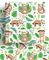 4 x Cute Sloth Eco Wrapping Paper Sheets - 70cm x 50cm - Premium Recyclable Gift Wrap Made in the UK