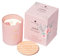 Kerzenmanufaktur Love Scented Candle Soy Wax Crystal Candle (220 g) Rose Quartz Vegan Candle in Glass with Romantic Fragrances of Pink Champagne (Raspberry, Rose Petals)