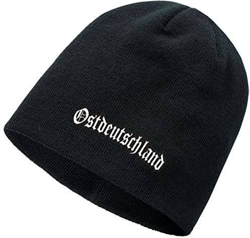 Spaß Kostet Männer Jungen Beanie mit Aufnäher OSTDEUTSCHLAND Winter mützen DDR altdeutsch