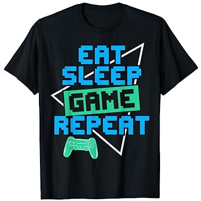 Gaming Eat Sleep Game Repeat Eat Sleep Game T-Shirt